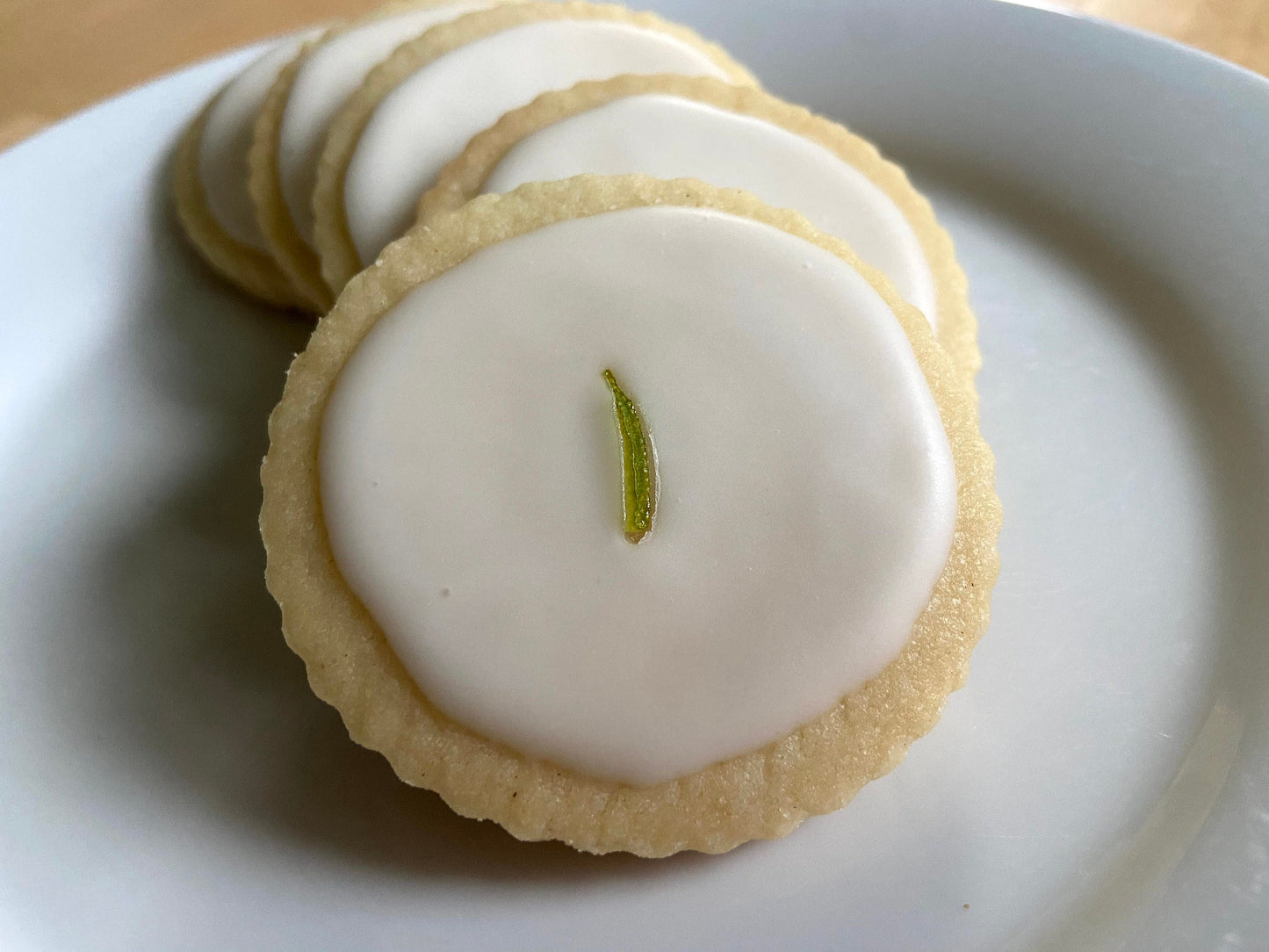 The Nilsson (Coconut Shortbread with Key Lime Glaze)