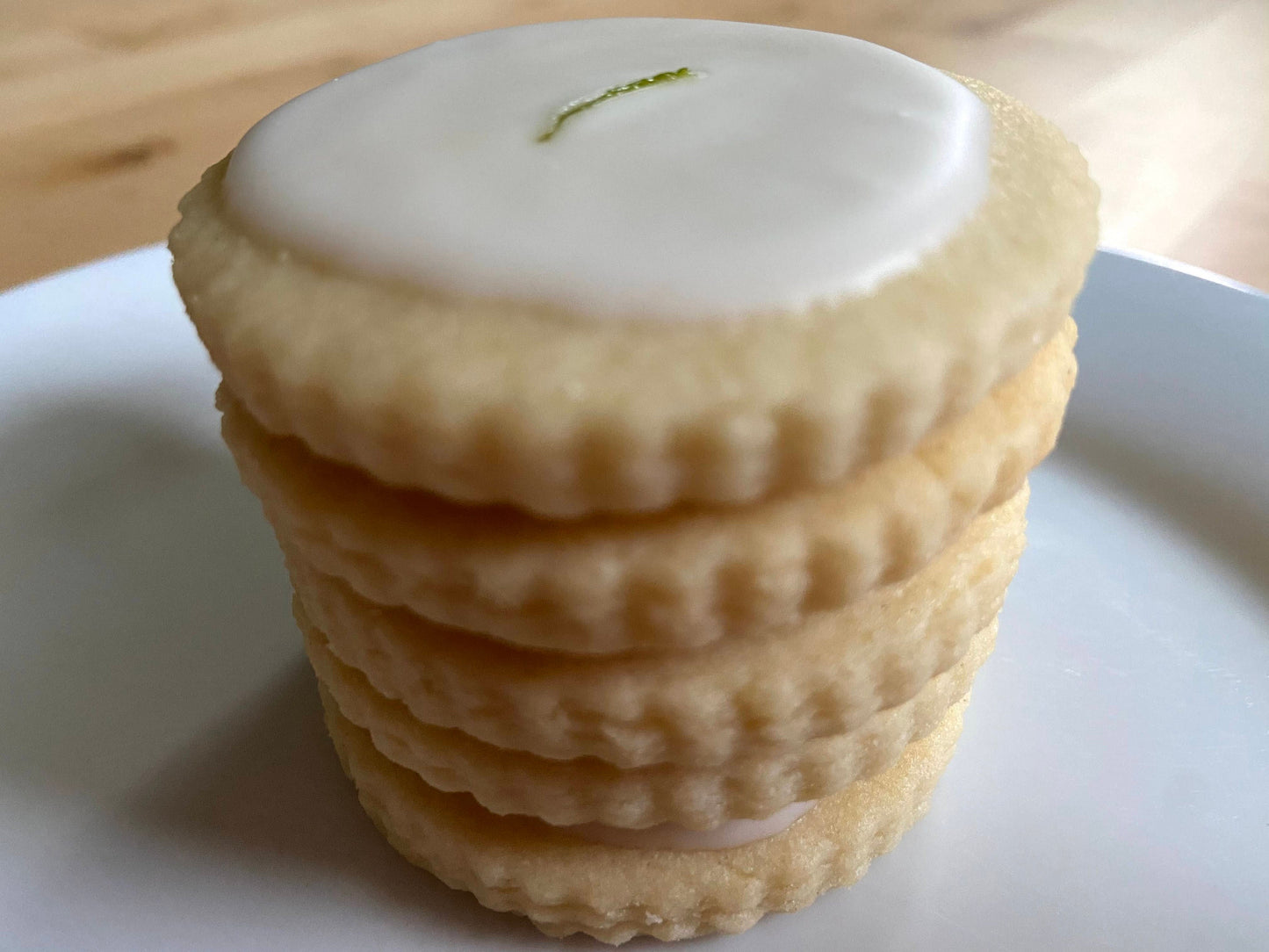 The Nilsson (Coconut Shortbread with Key Lime Glaze)