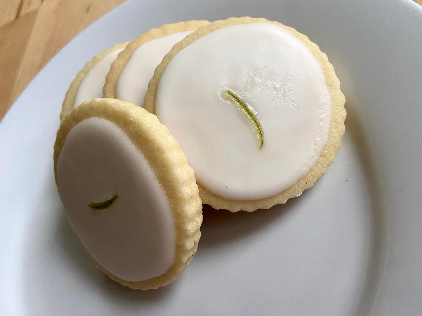 The Nilsson (Coconut Shortbread with Key Lime Glaze)