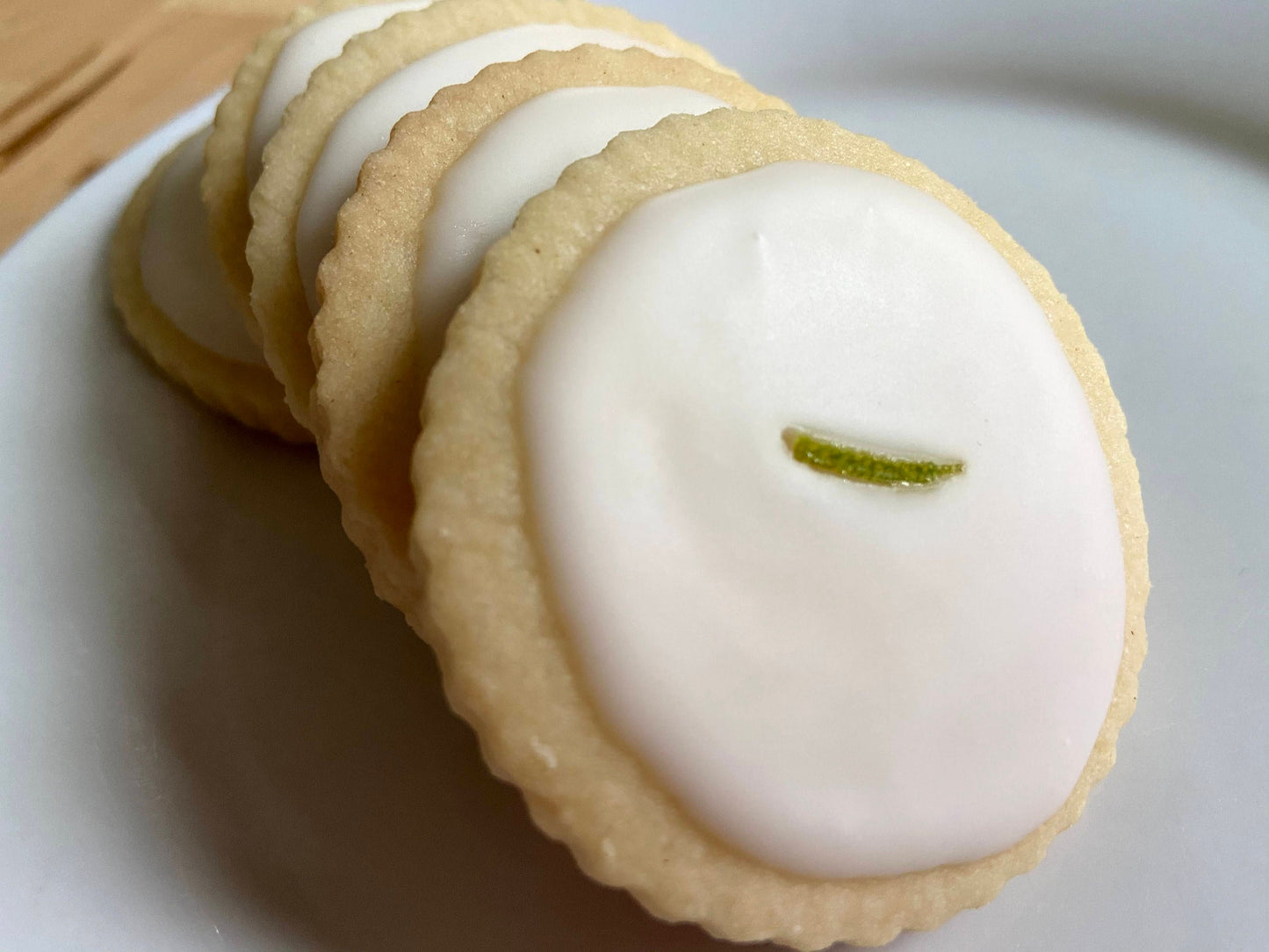 The Nilsson (Coconut Shortbread with Key Lime Glaze)
