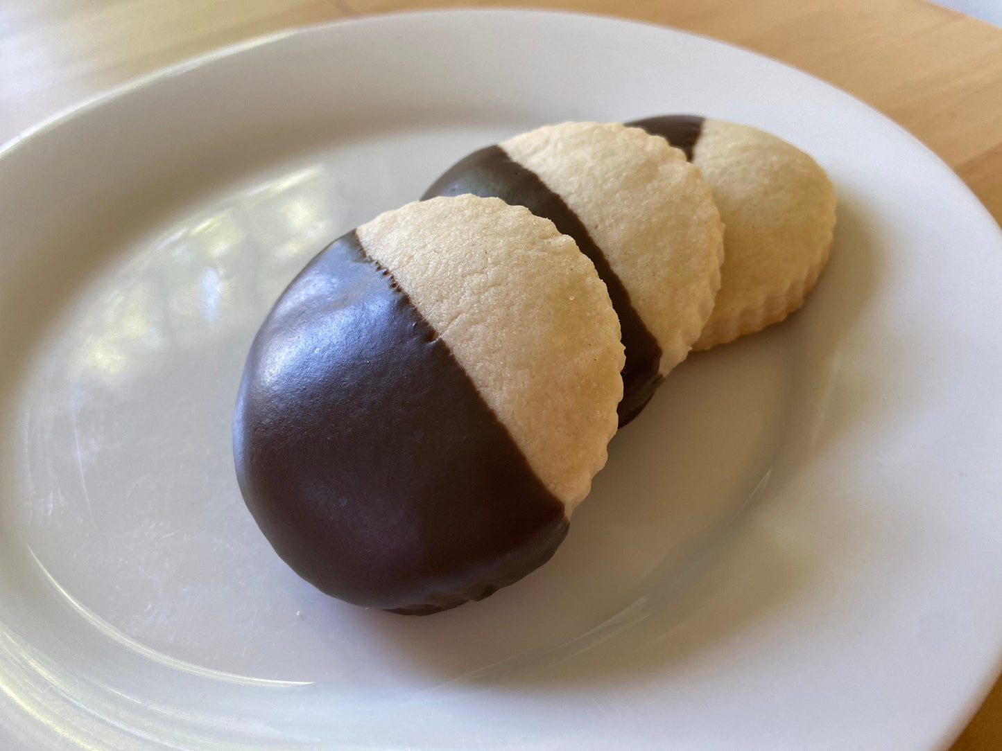 Orange Chocolate Ganache Shortbreads