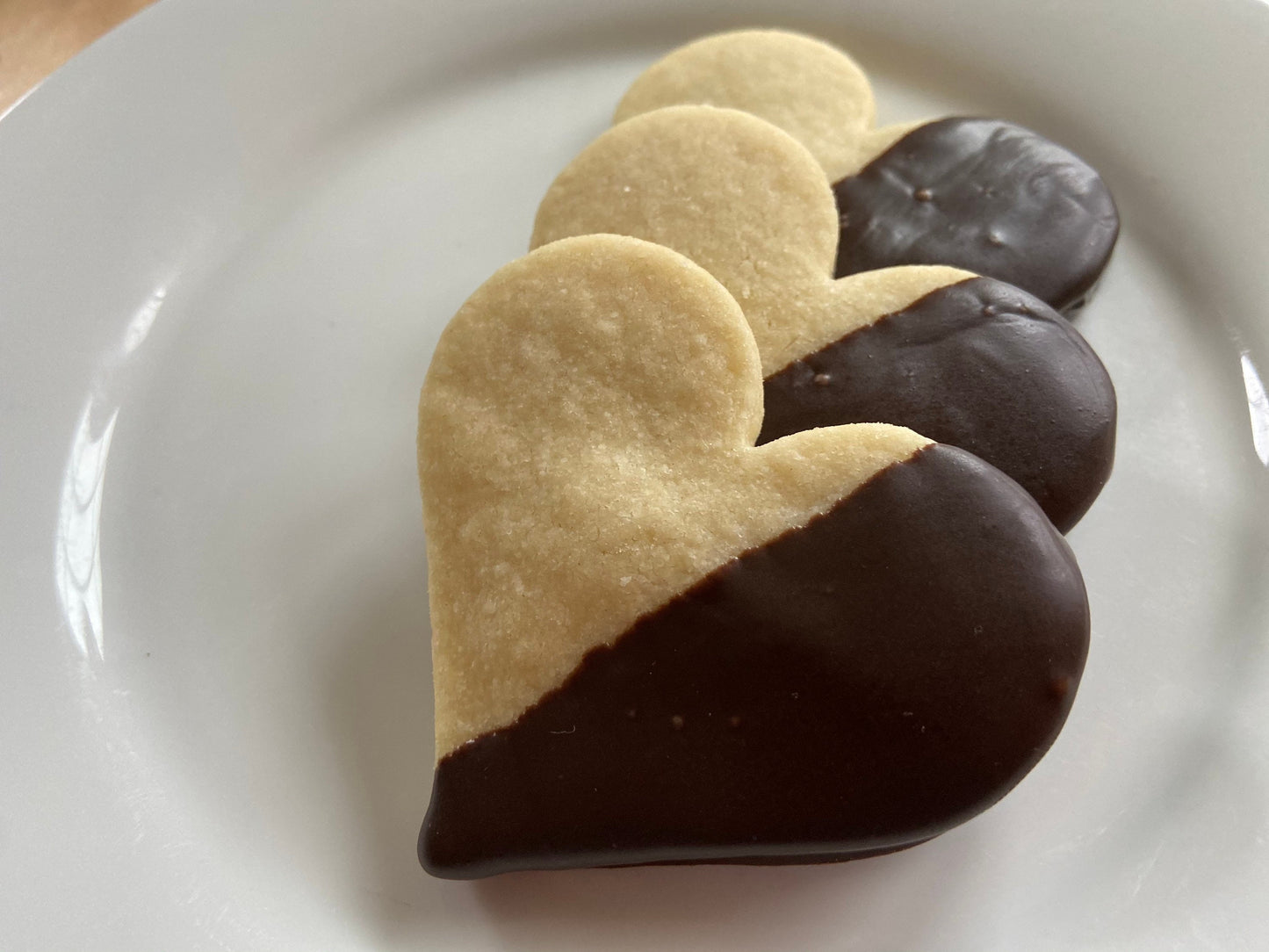 Orange Shortbread with Chocolate Ganache