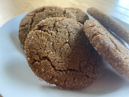 Ginger Molasses Cookies